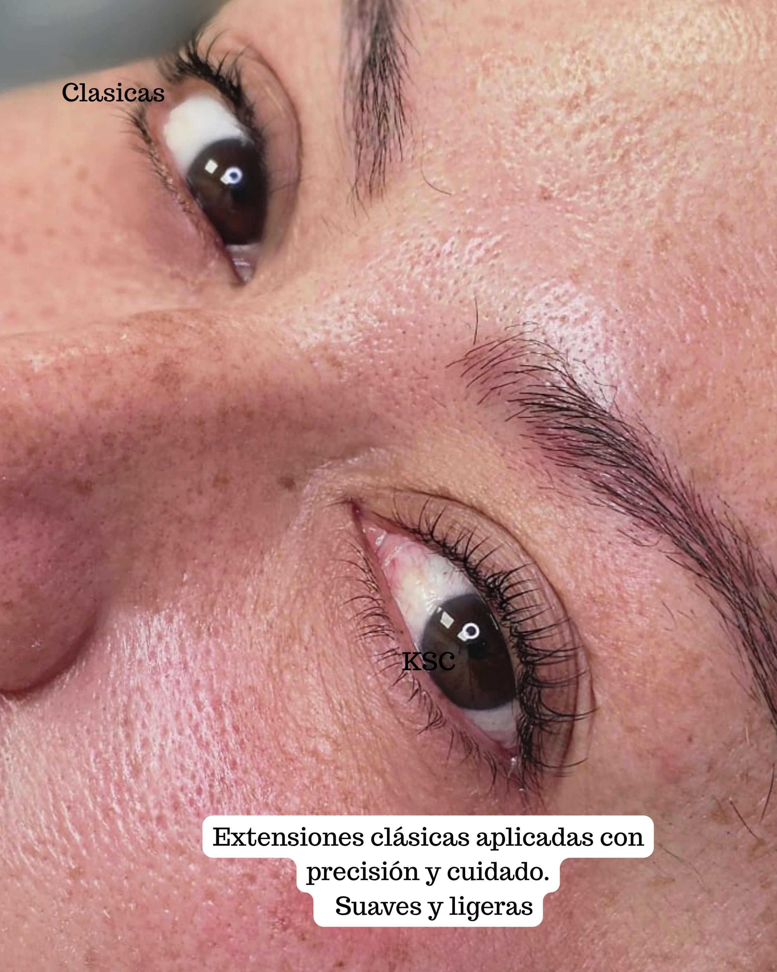 Image eyelash extensions in Miami